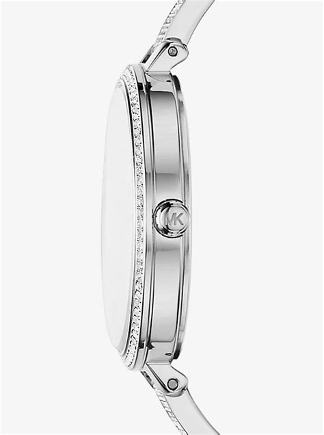 michael kors jaryn pavé silver tone watch|Jaryn Pavé Silver.